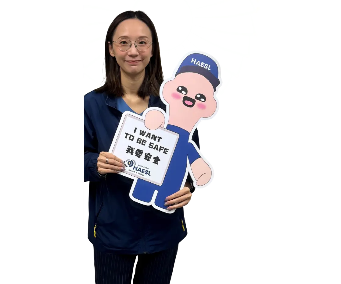 Engineer inspecting aero engine
